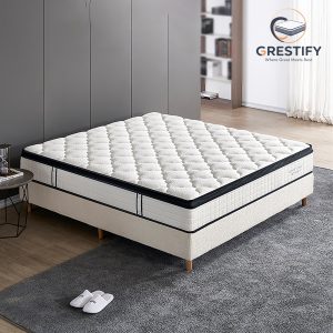 GR201 Mattress — 150×200 cm ultra-quiet pocket springs combine for soft, breathable comfort